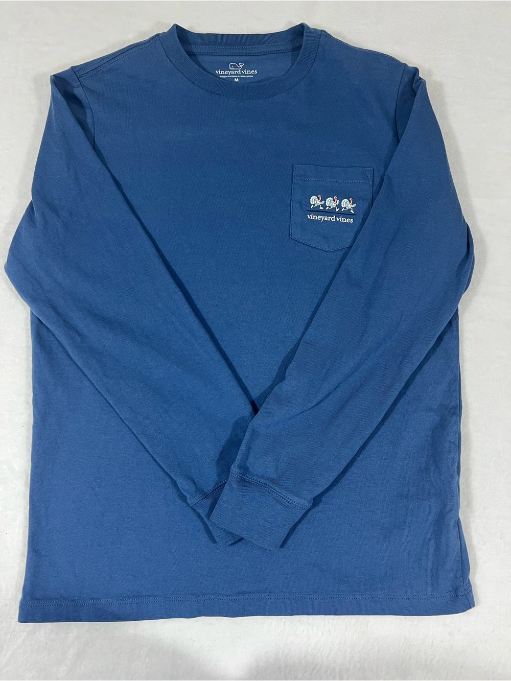 Vineyard Vines Kids Long-Sleeve Pocket Tee